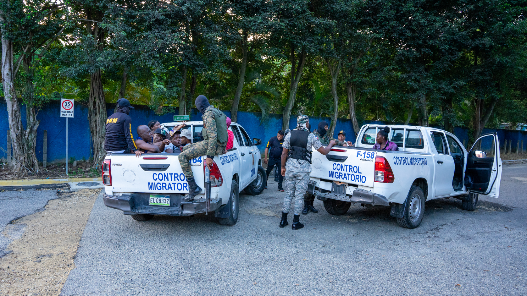 Operativo en Distrito nacional