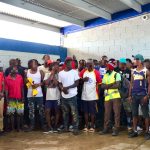 extranjeros indocumentados detenido en centro de procesamiento de Benerito.