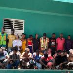 Undocumented foreigners detained by SENPA and DGM in Santiago, all detained.